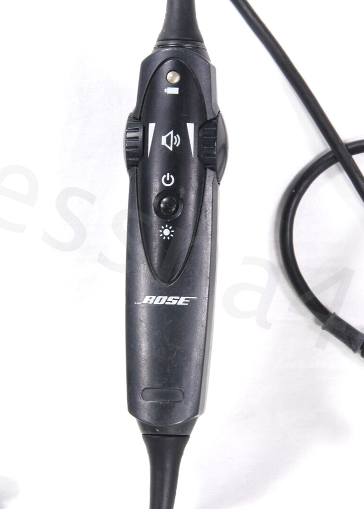 BOSE Headset Control Module Helicopter U174 Plug Mic Cord UNTESTED For Parts