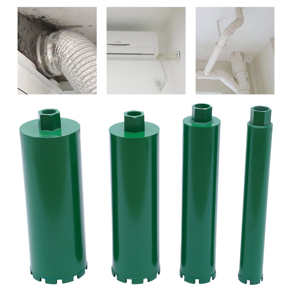 2''/3''/4''/ 4.7'' Wet Diamond Core Drill Bit Concrete Brick Drilling Bits 4Pcs