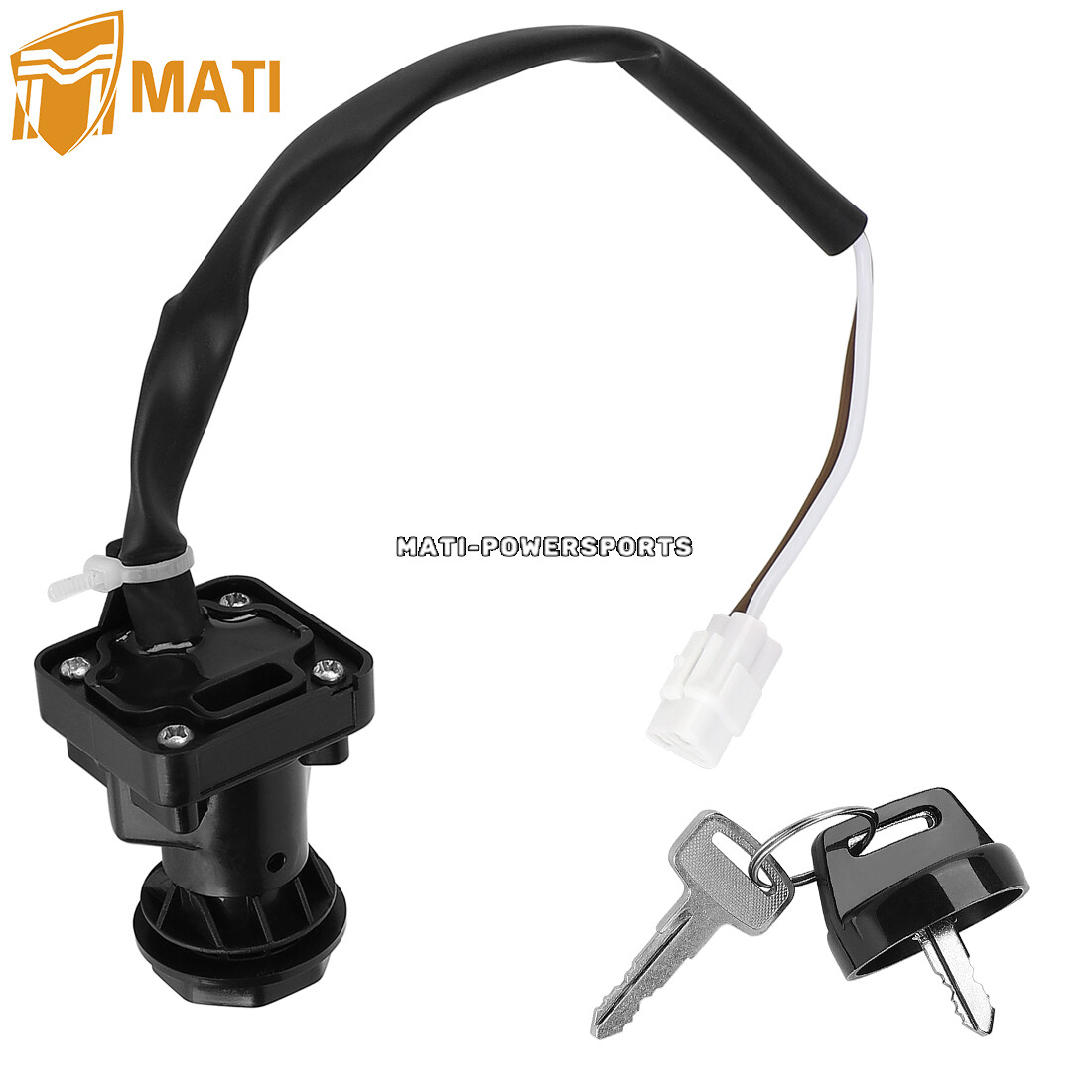 Ignition Switch Key for Kawasaki KVF300 Prairie 300 4X4 2000 2001 2002