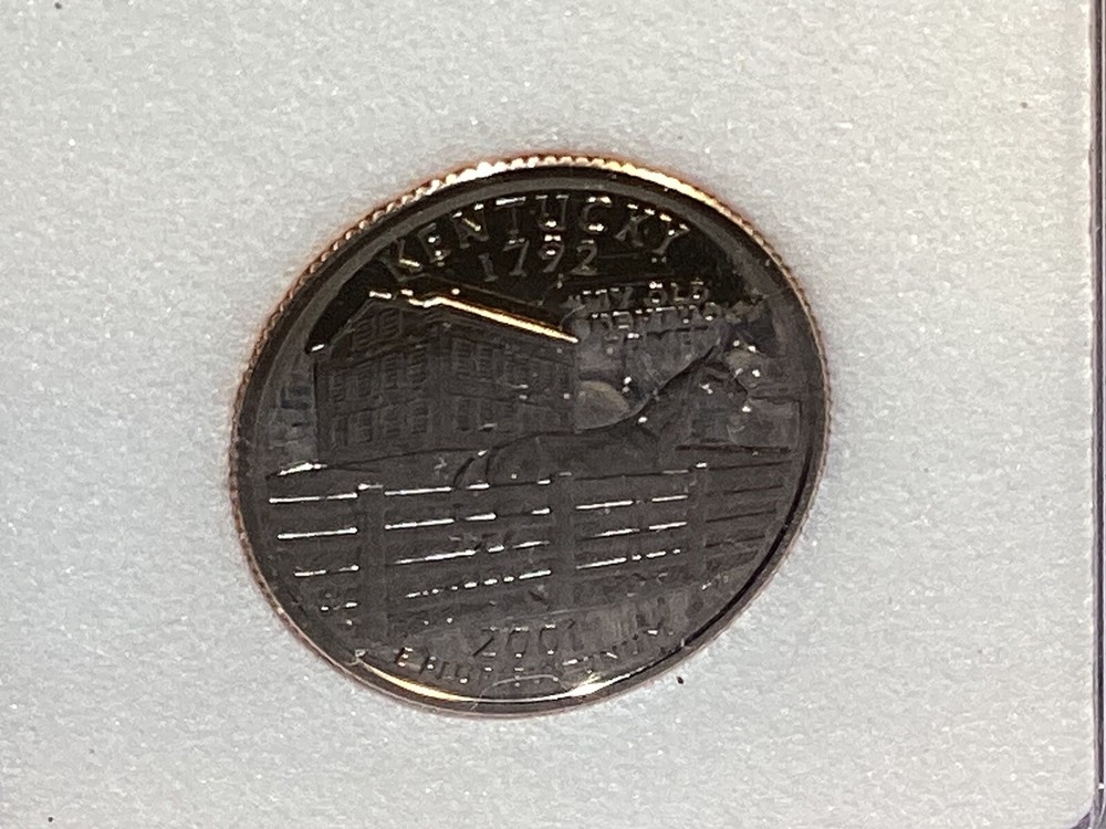 2001 S KENTUCKY DCAM GEM PROOF in GENERIC SLAB