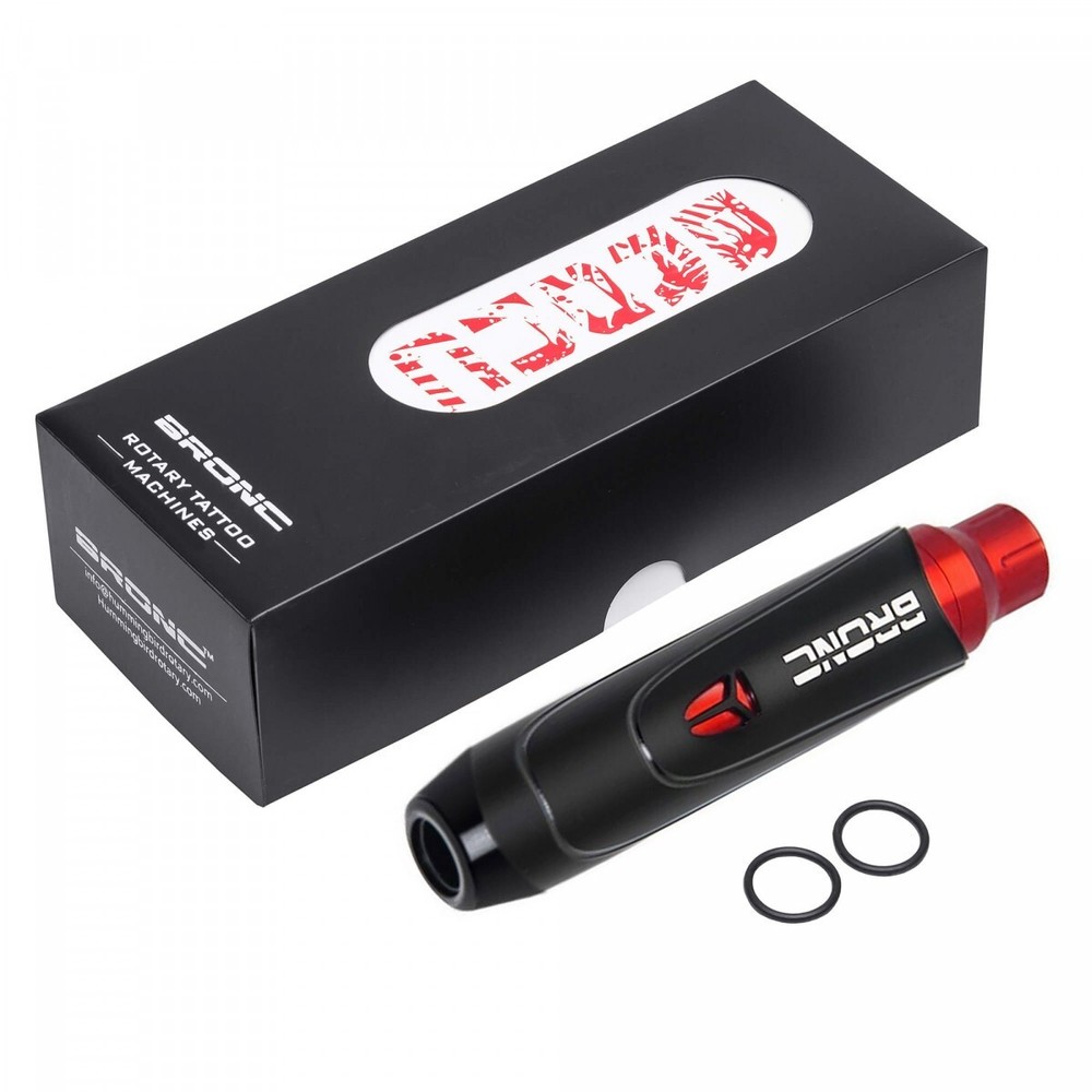 Tattoo Machine Hummingbird Bronc Pen V8 (Red)