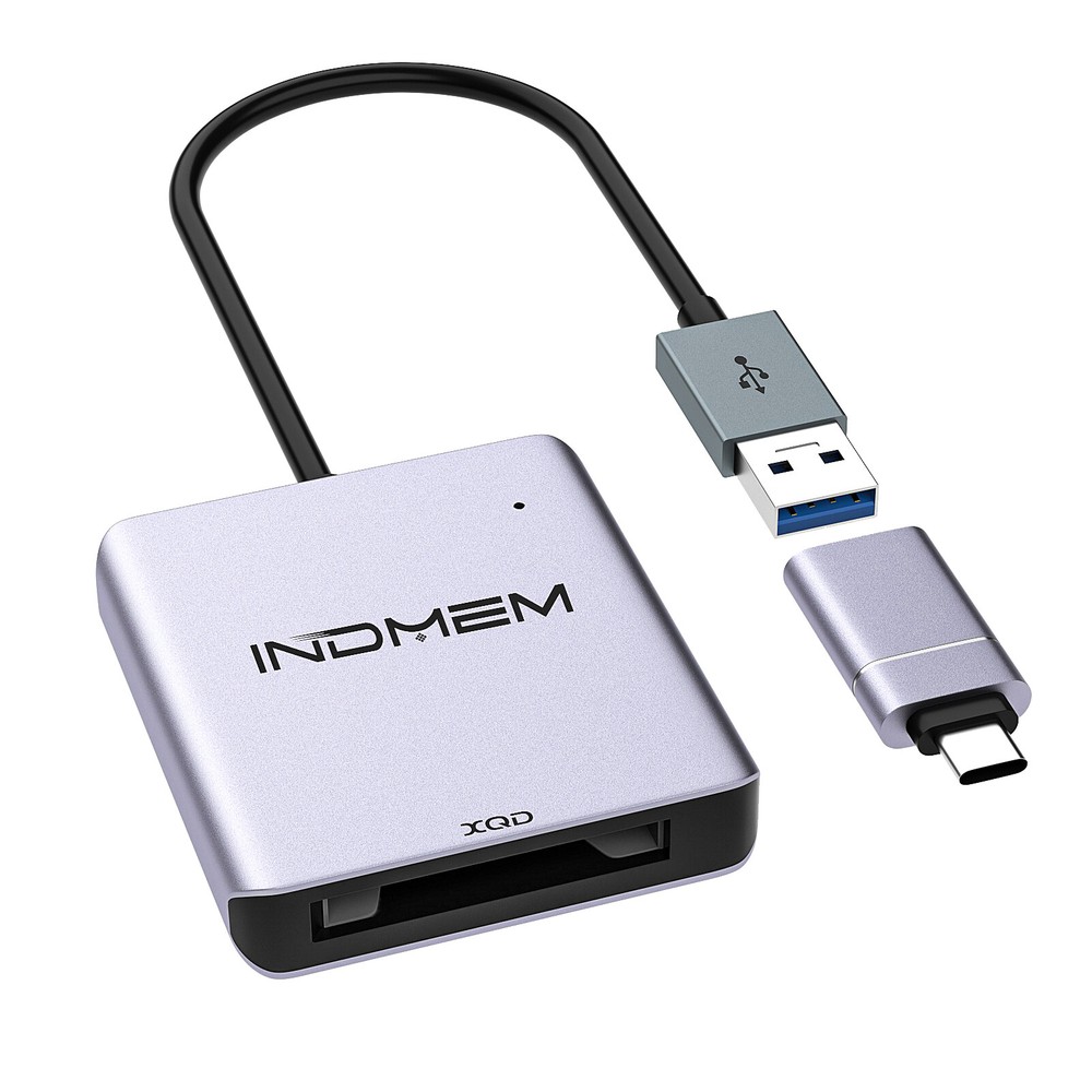 USB 3.0 XQD Memory Card Reader Adapter 5Gpbs High Speed Compatible with Sony