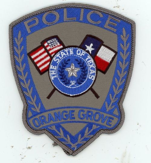 TEXAS TX ORANGE GROVE POLICE NICE SHOULDER PATCH SHERIFF