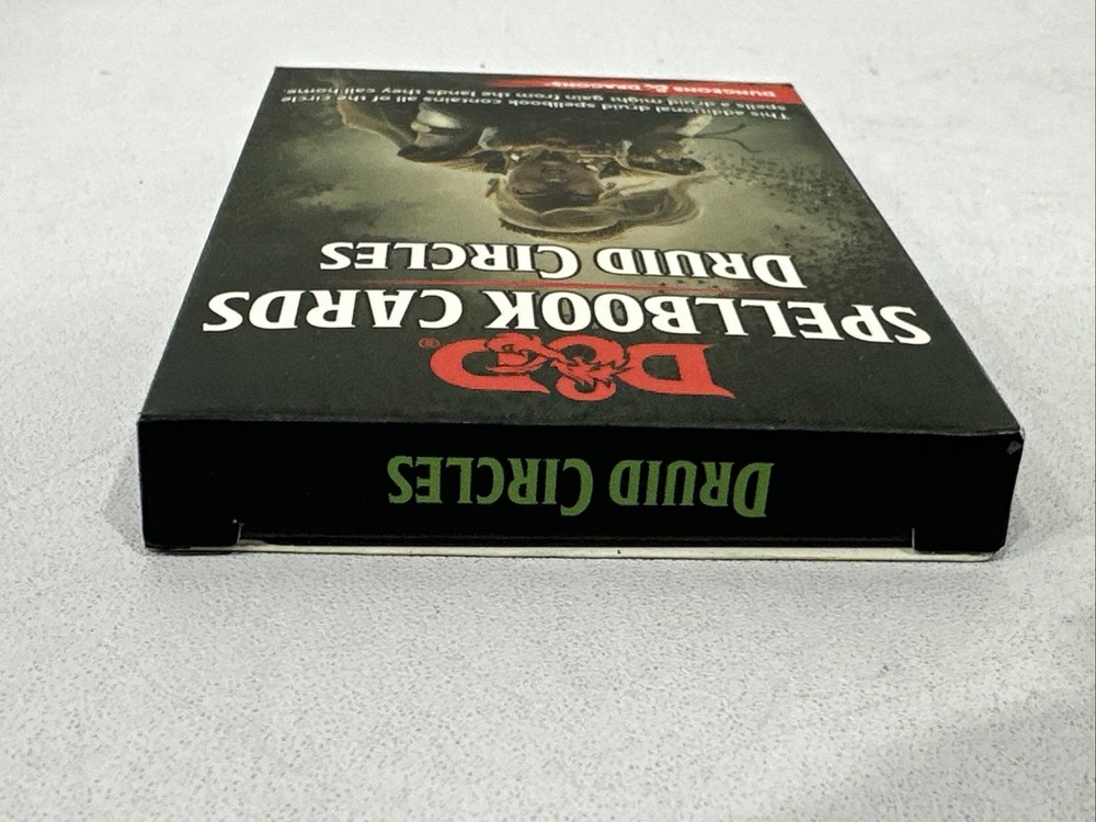 D&D Spellbook Cards Druid Circles Complete