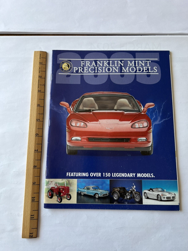2005 FRANKLIN MINT Die-Cast Precision Replicas Catalog