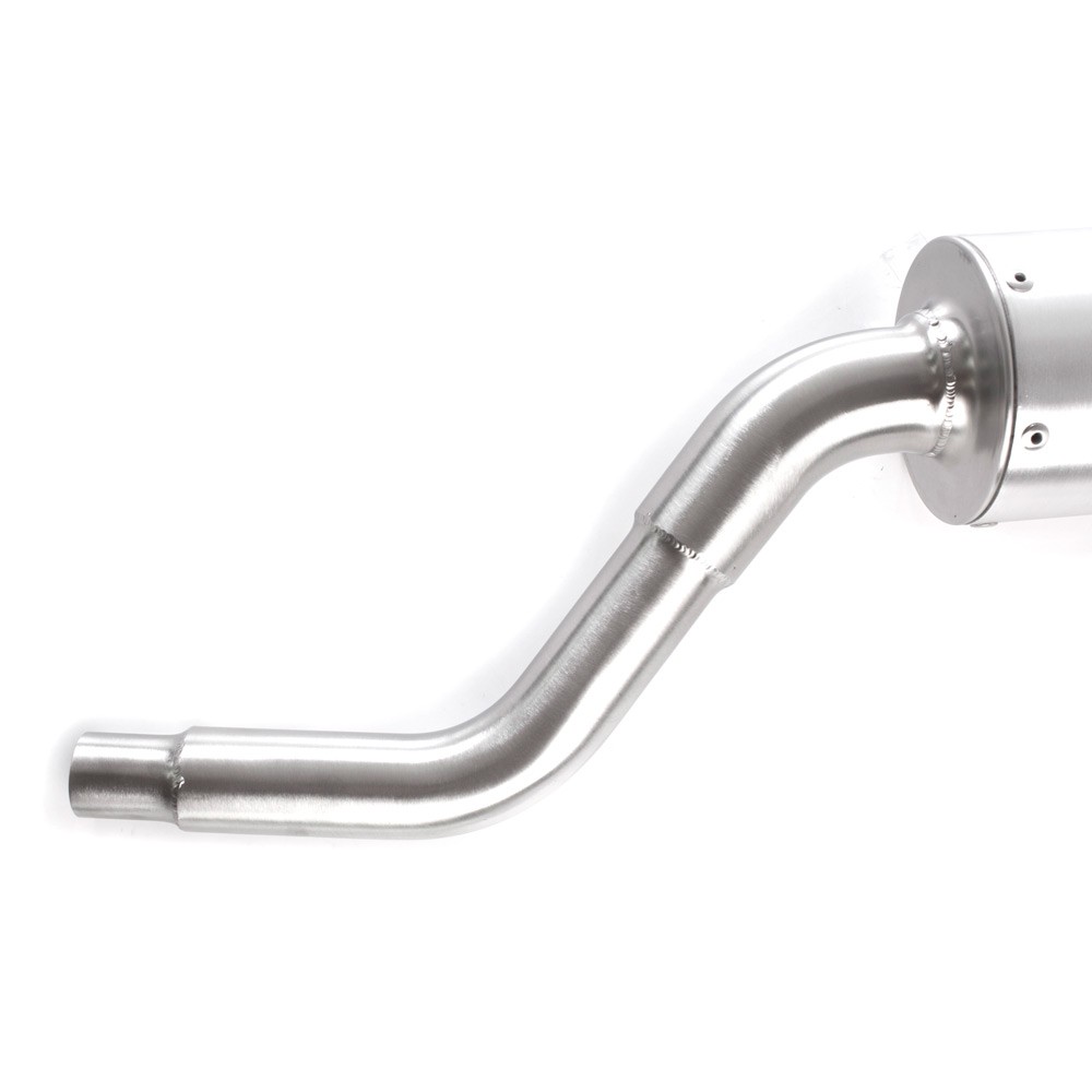 HMF Honda Recon 250 Slip On Exhaust Brushed + Jets (97-21)