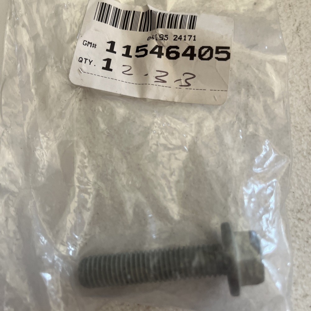 Genuine GM Multi-Purpose Bolt 11546405