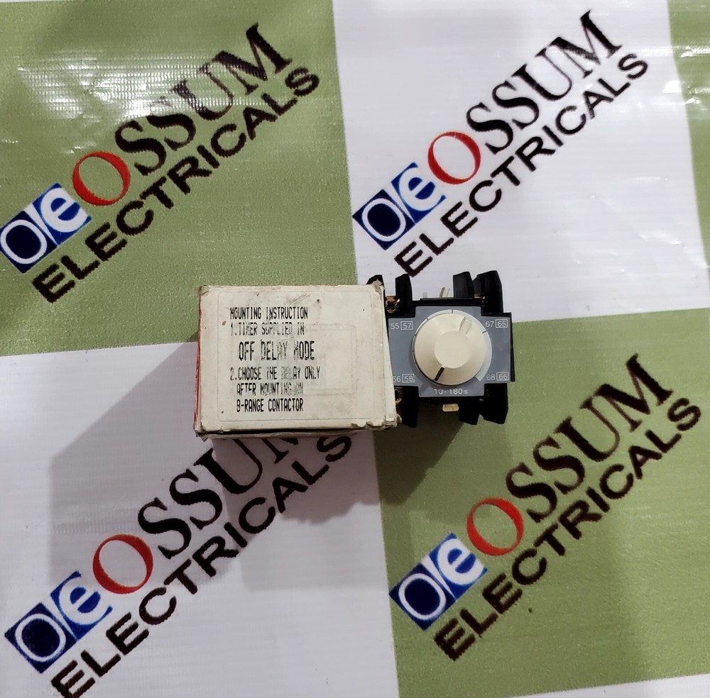 ABB TPB180 OFF DELAY TIMER ADD ON BLOCK TIMER  FREE FAST SHIPPING