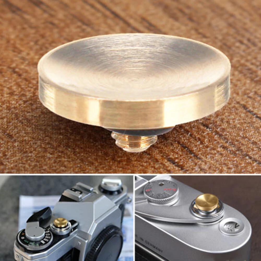 Durable Triggers Brass Shutter Release Button Camera Accessories For Fuji