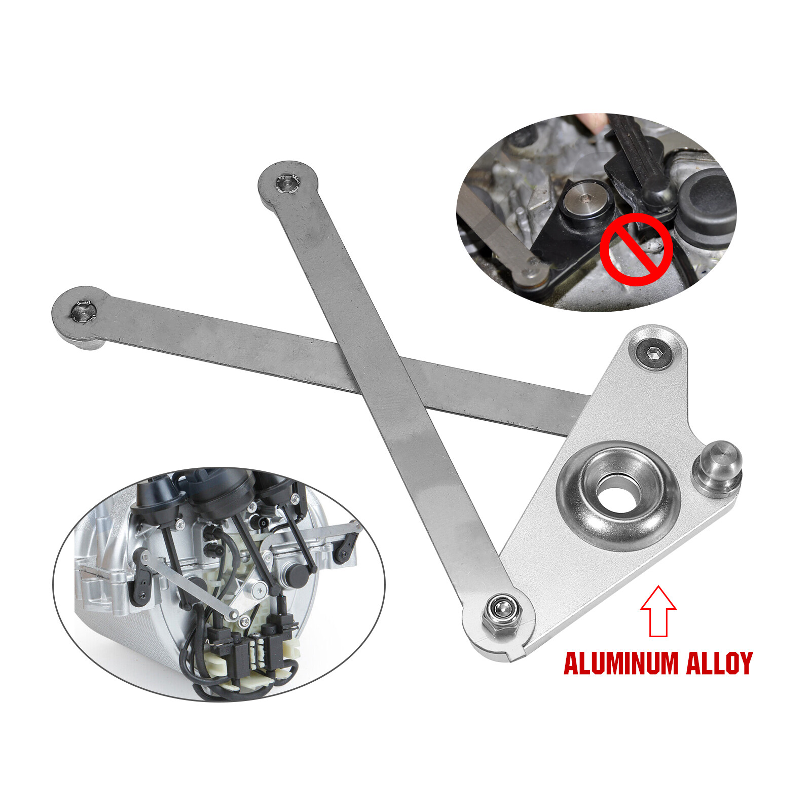 Intake Manifold Air Flap Runner Lever Repair Kit for Mercedes Benz C350 C300