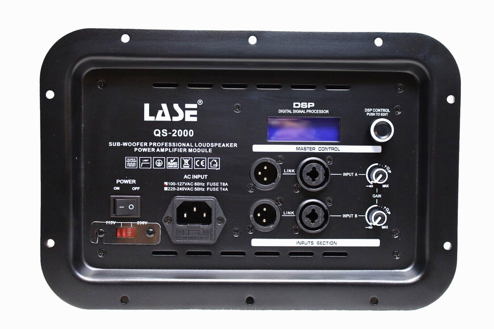 Replacement Amplifier for QSC 2000 Module fits QSC KS112 Power Sub Woofer