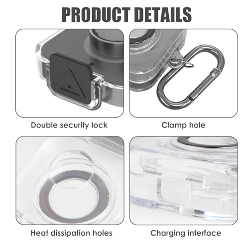 Smart Ring Charger Protective Case,Compatible with Oura Ring Gen 4 Charger,