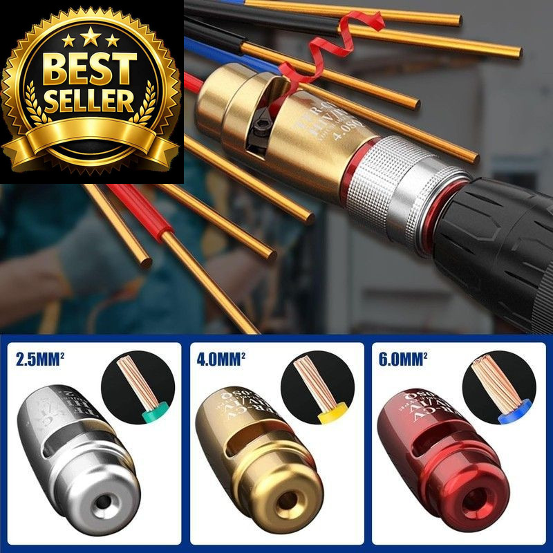 Blendixy - Wirnigpro Wire Stripping Tool Twisting Connector, Multiple