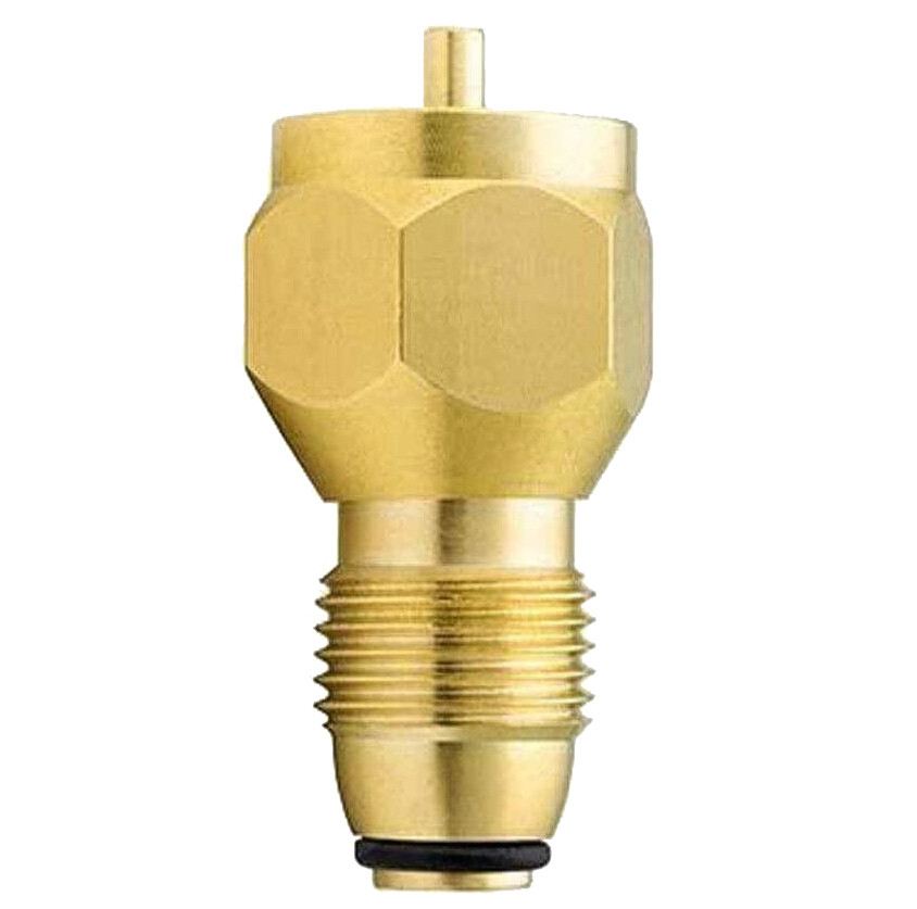 1LB Propane Refill Adapter Universal for Throwaway Disposable Bottle 2 Pack