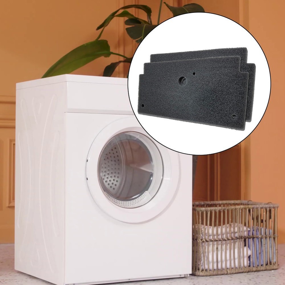 2 Pack Sponge Filter Replacement for Drum Dryers Fits Multiple Dryer Models