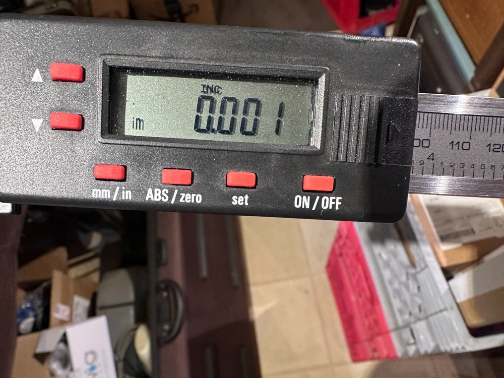 SPI 14-480-0 Digital Scale (Horizontal Type) 0-450mm Range w/case. HW