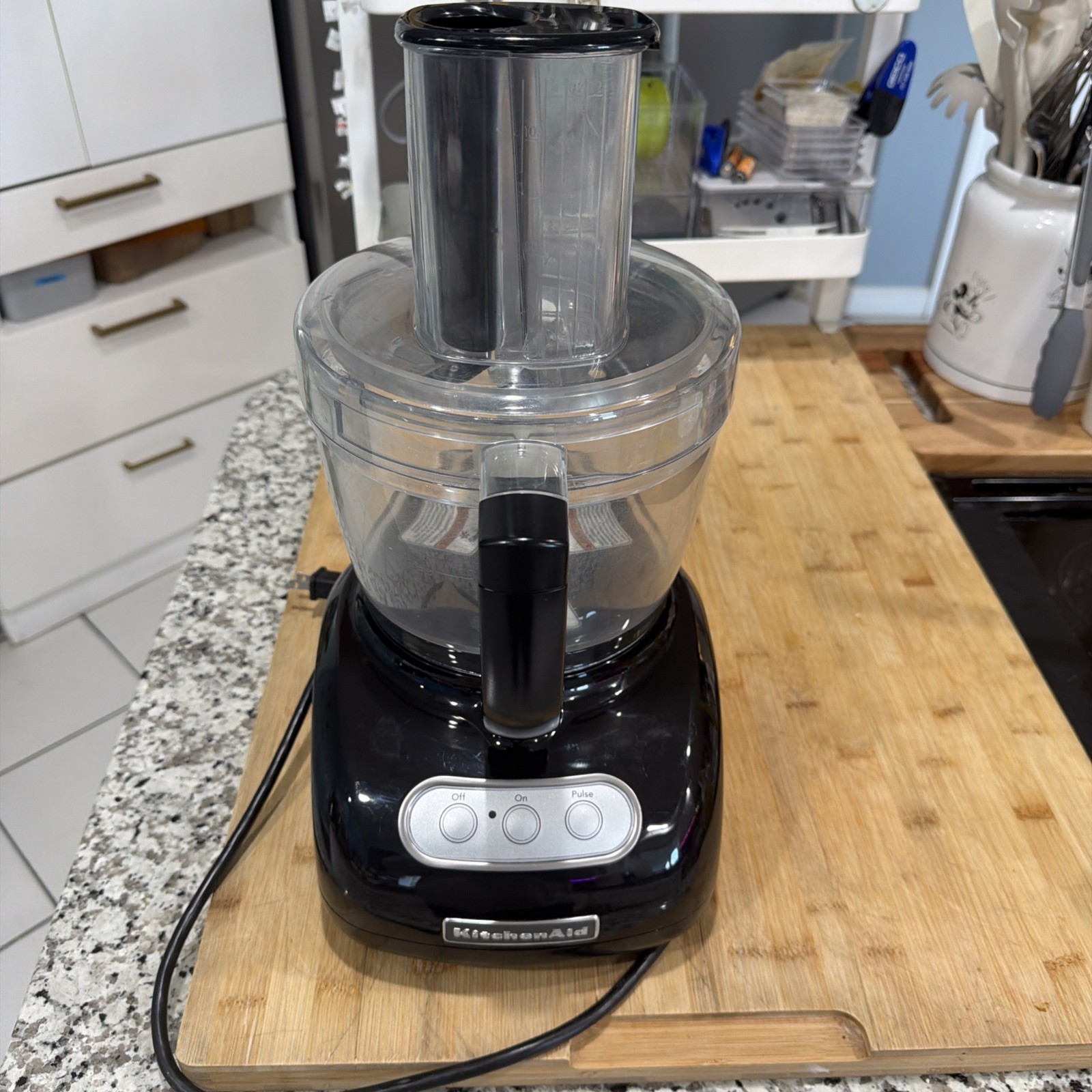 Kitchen Aid Food Processor Plus KitchenAid Attachments bundle Model KFP750OB1 *