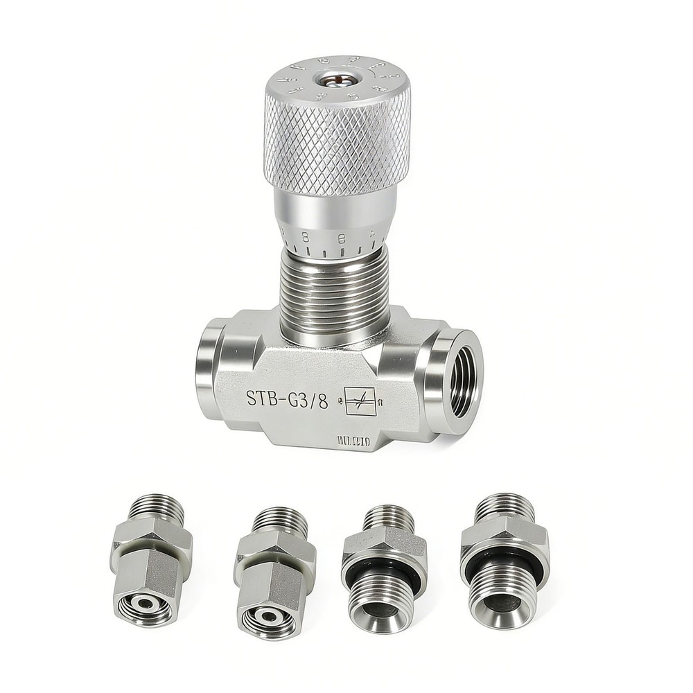 Mini Excavator Hydraulic Flowrate Control Valve For Speed Adjustment