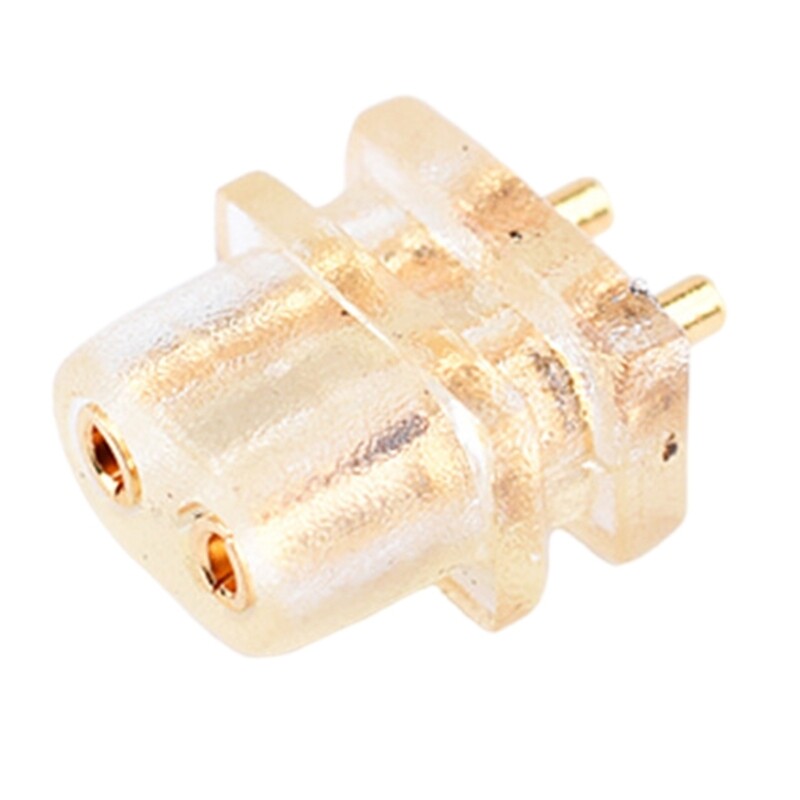 Clear Solid 0.78mm 2pin qdc/UE18 Female Socket Headphone Plugs For Everyday Use
