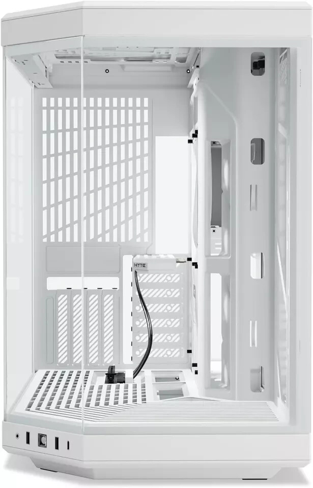 HYTE Y70 Modern Aesthetic Gaming Computer Case (Snow White)