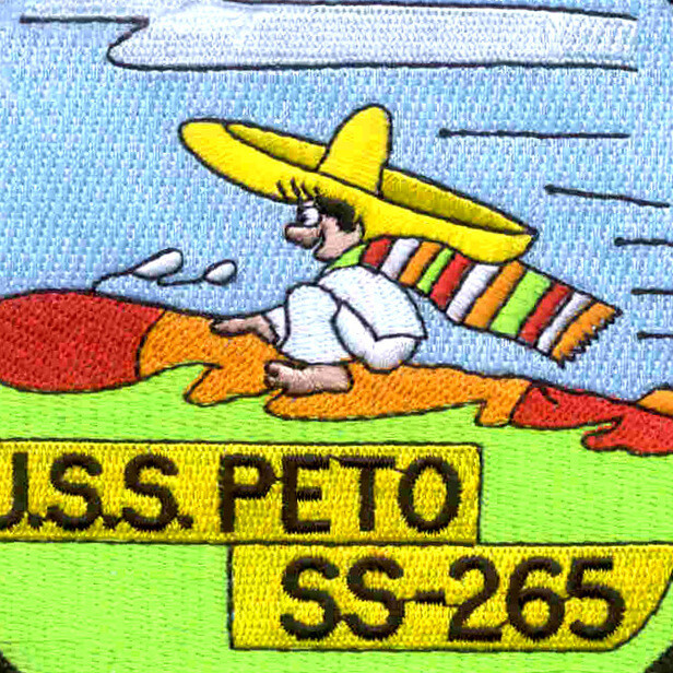 SS-265 USS Peto Patch - B Version