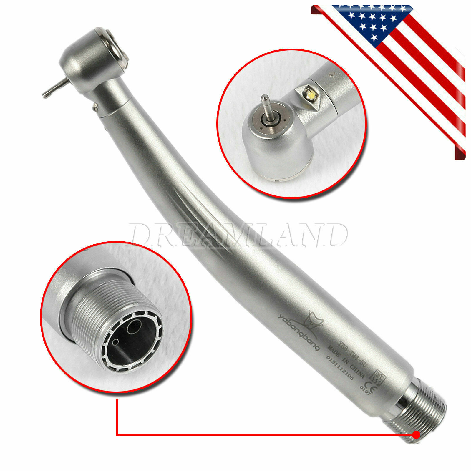 NSK PANA Dental MAX estilo LED E-Generador de Botón pieza de mano de alta veloc