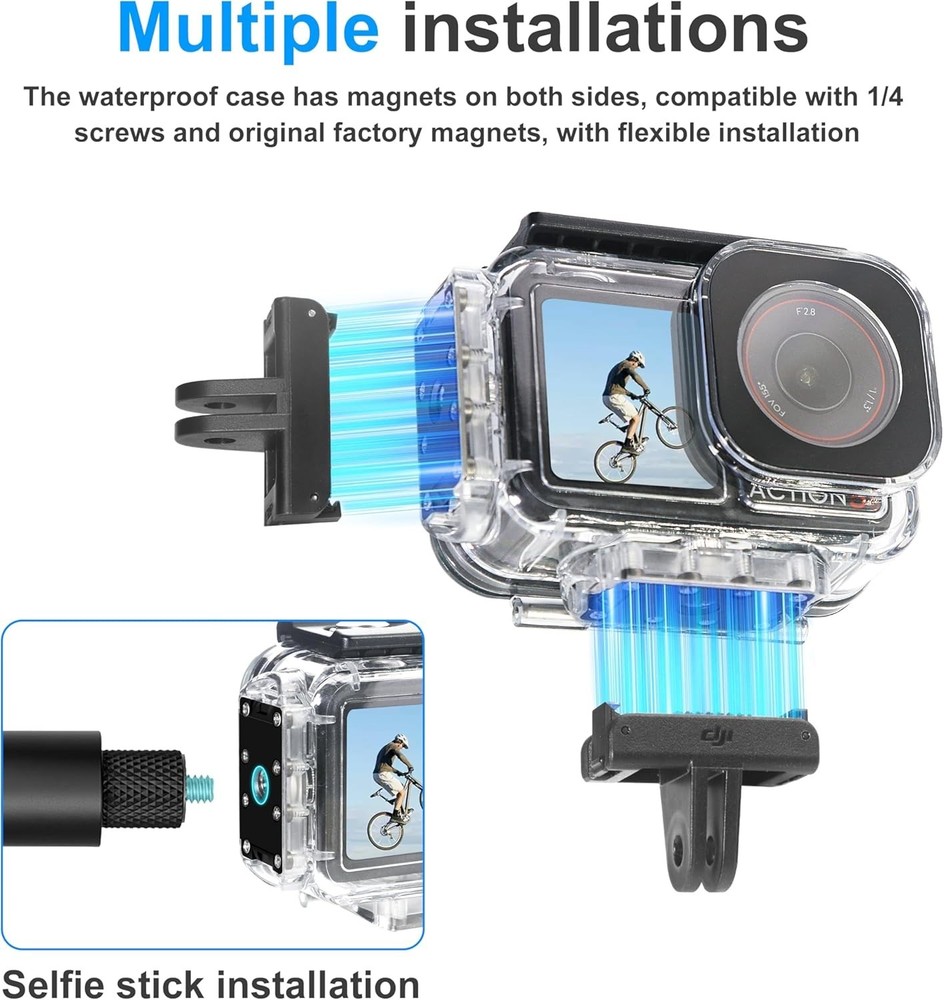 DJI Osmo Waterproof Housing 196FT - Durable, Scratch-Resistant & High-Quality