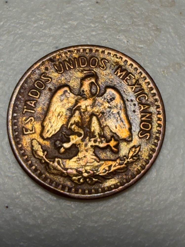 1935 Mexico 1 Centavo Coin