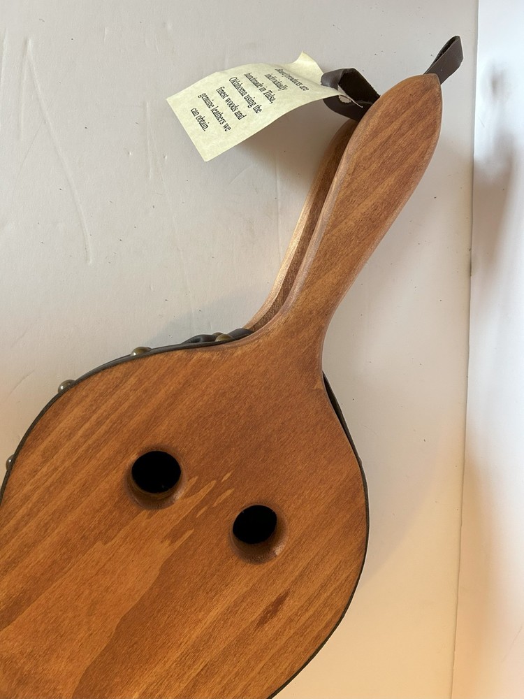 NEW - Johnny Beard Bellow - Solid Wood with Leather - Made in Oklahoma