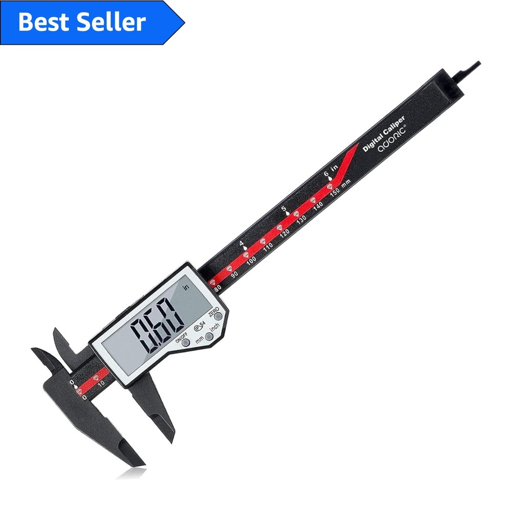 Effortless Measurement: Digital Caliper with Auto-Off and Zero Calibration
