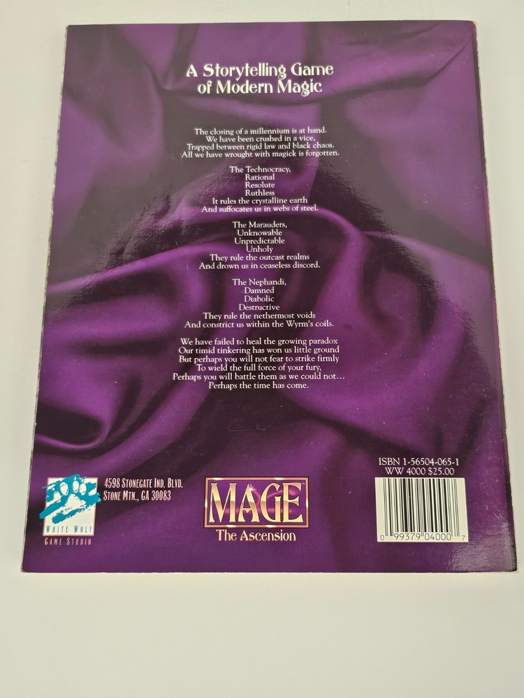 Mage - The Ascension by White Wolf, 1993