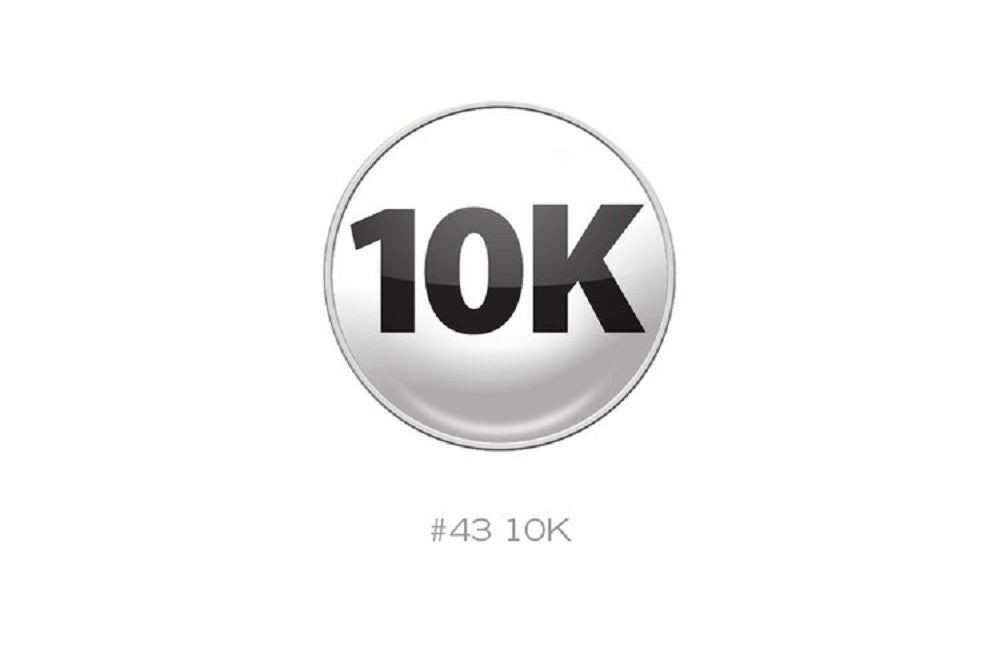 RaceDots: Magnetic Race Number Positioning System 4-Pack 10K