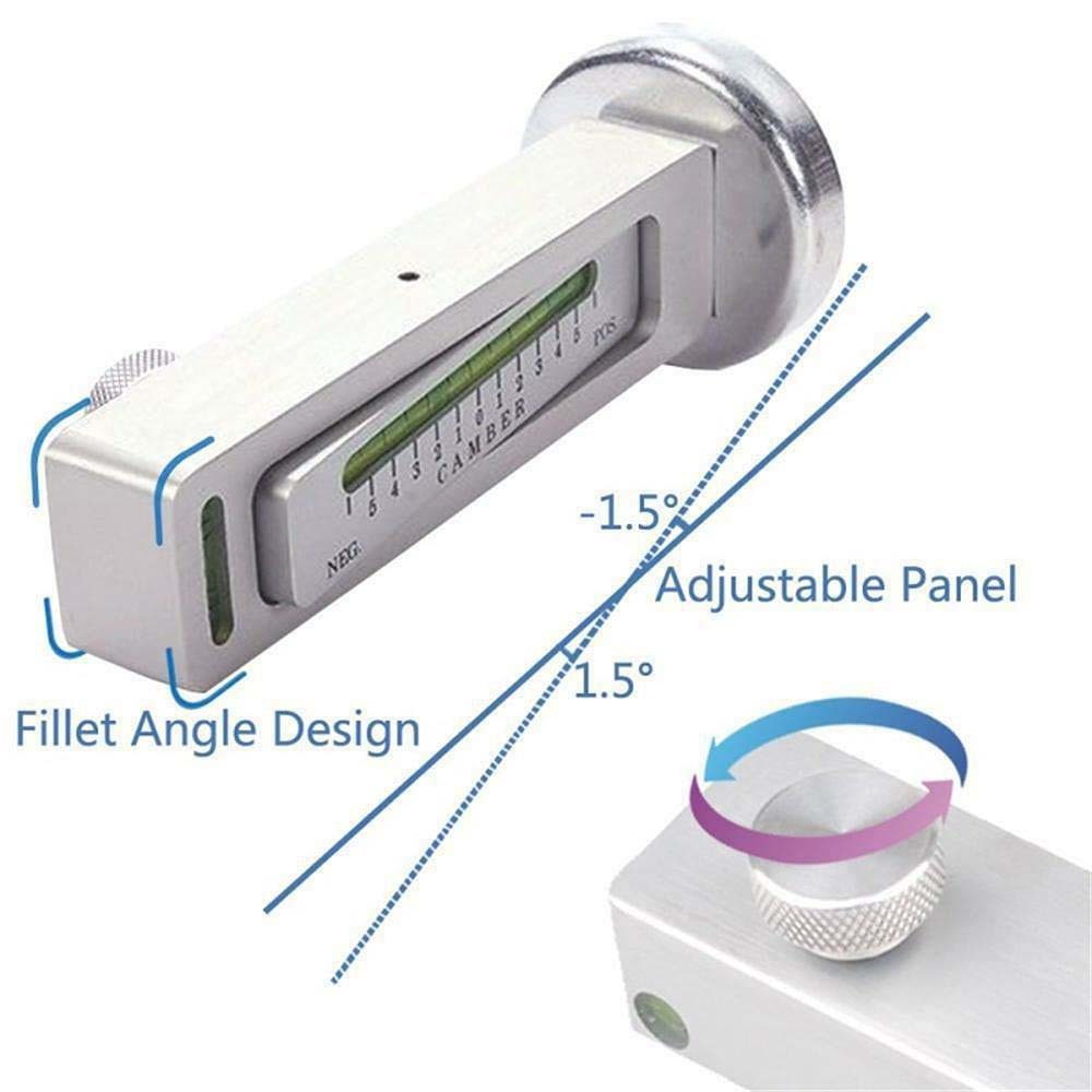 Adjustable Versatile Camber Castor Strut Alignment Tool fits Auto Repair Shops