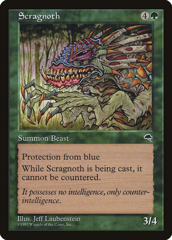 Scragnoth Tempest 253 MTG MP