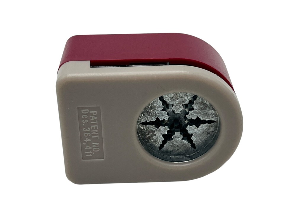 Emagination Snowflake Paper Punch 1" Diameter Scrapbooking Card Making