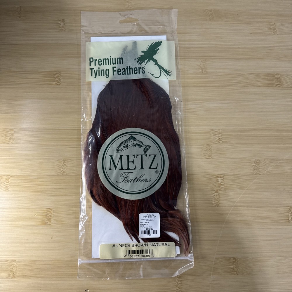 Metz Feathers #3 Brown Natural