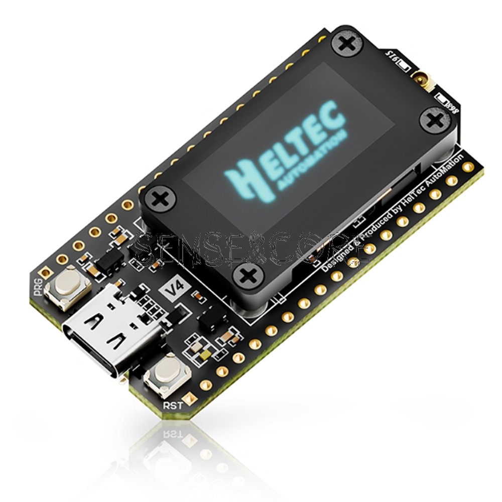 Heltec V4 ESP32 LoRa 32 WiFi 28dBm Dev Board Solar/GNSS Antenna GPS Module