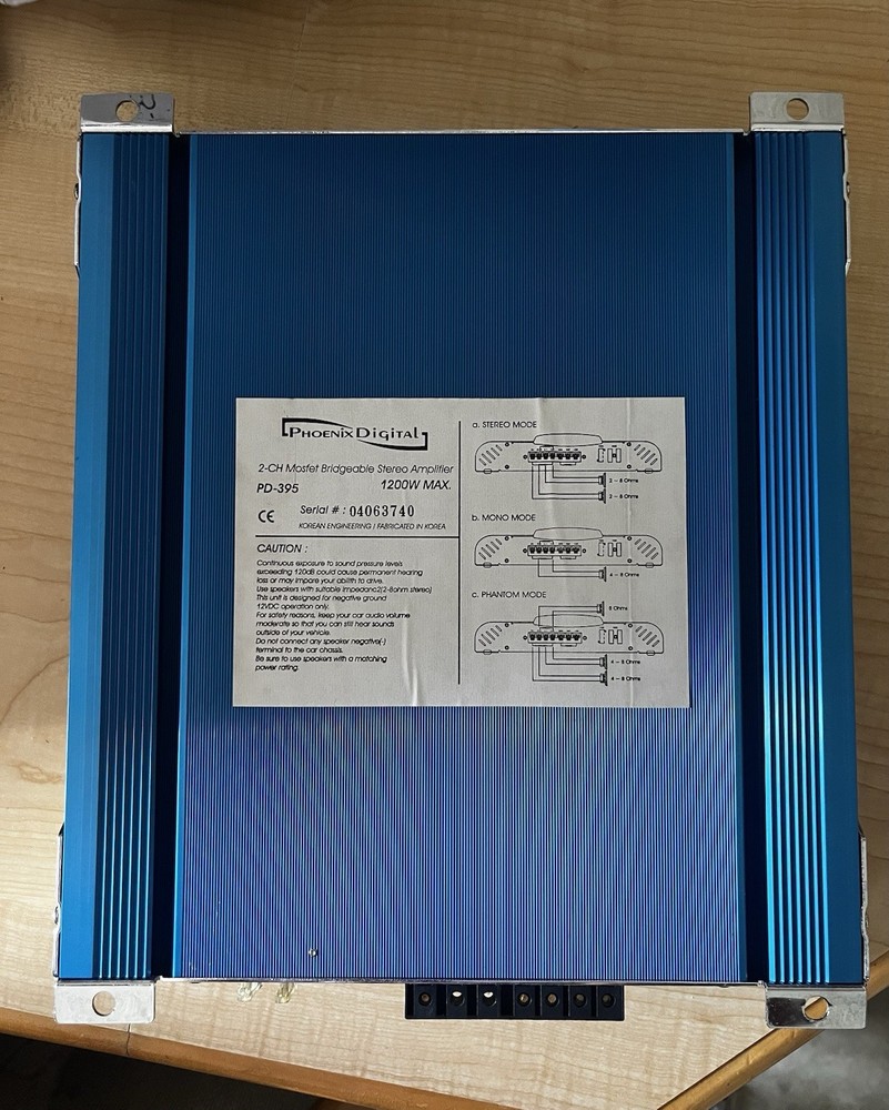 Phoenix Digital PD-395 2ch Old School (2004) Tested