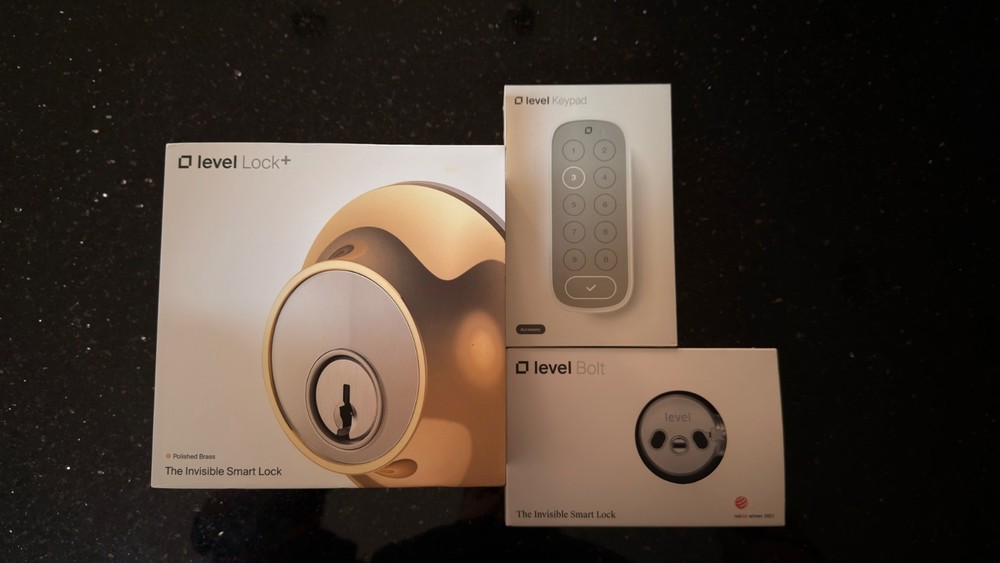 Level Lock+ Smart Lock (Matter Compatible), Level Keypad, Level Bolts
