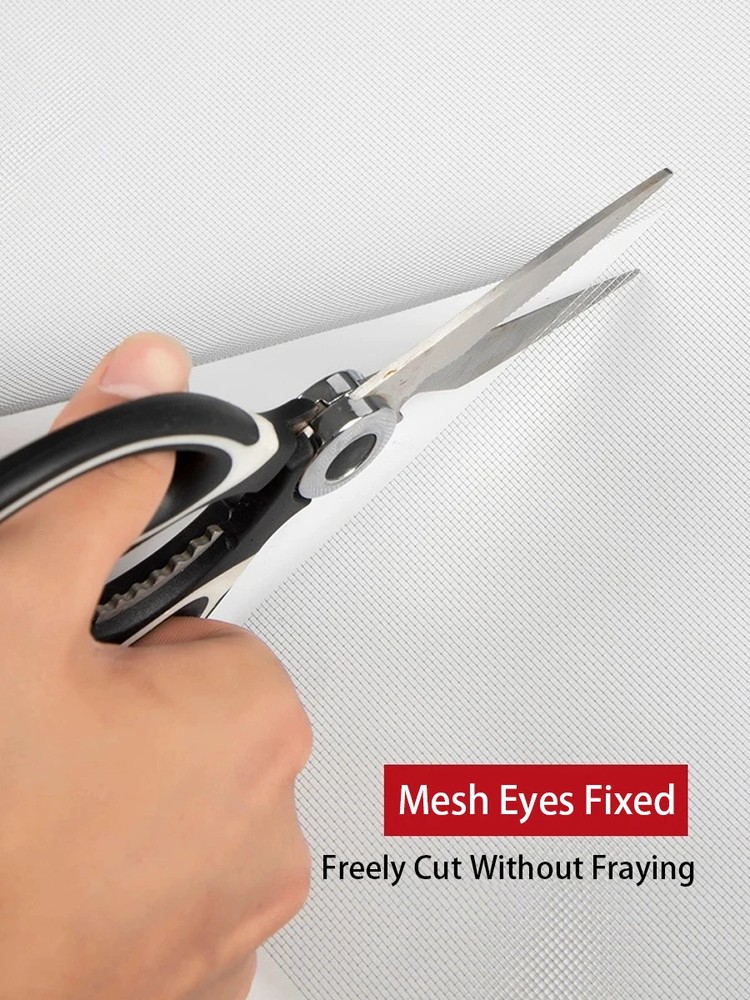 Durable Cuttable Mosquito Screen Mesh Roll Large Coverage for Windows Doors