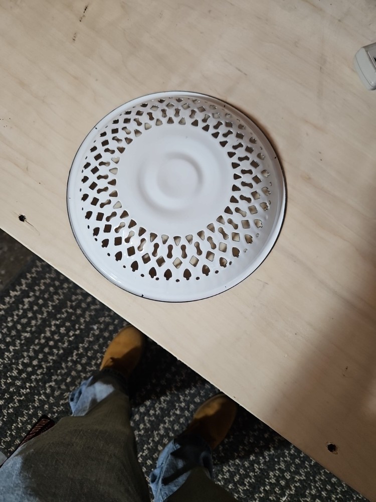 Lightly Used Enamel Bowl
