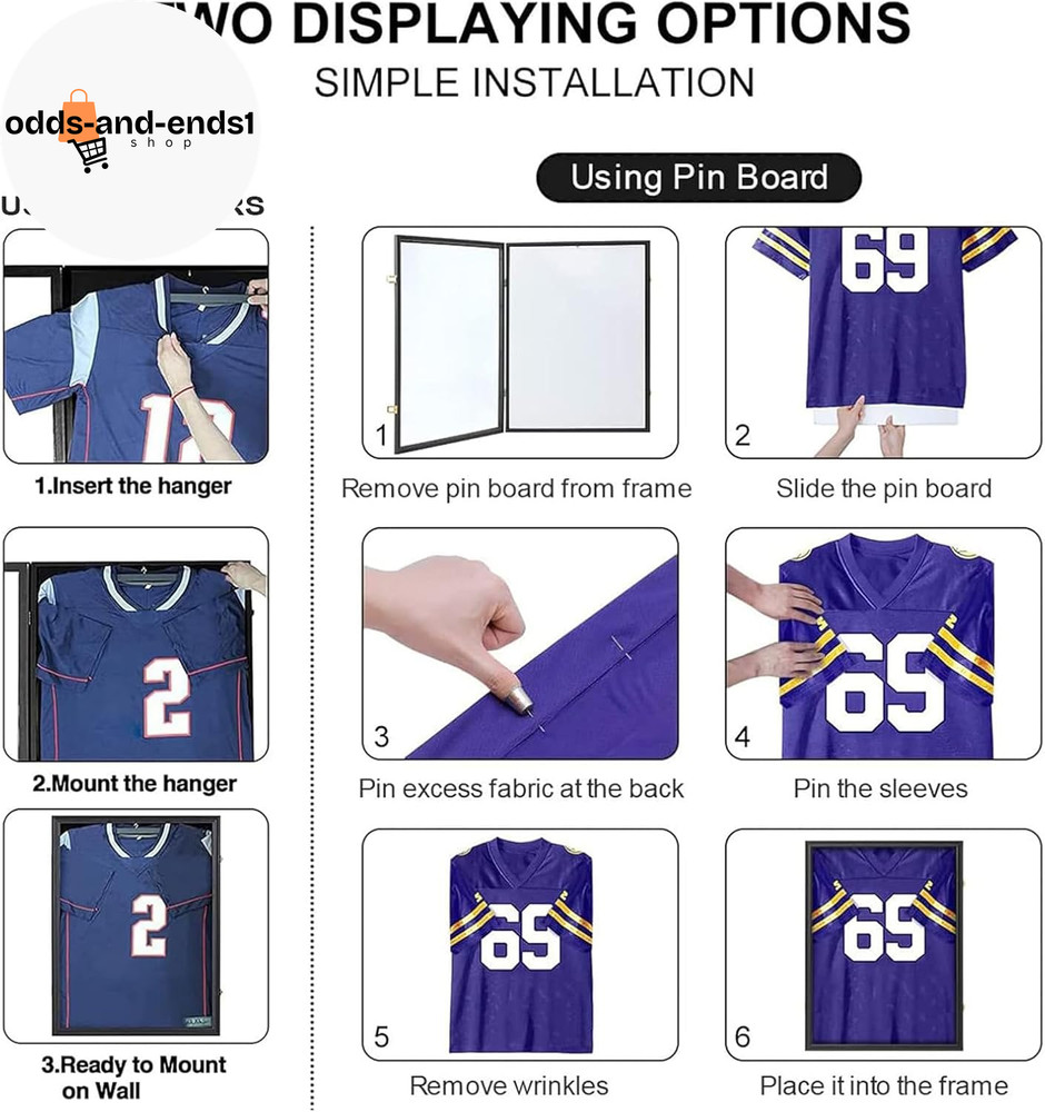 Jersey Frame Display Case Jersey Display Case Jersey Shadow Box with Uv Protecti