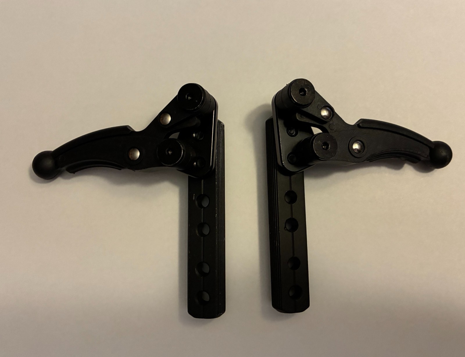 Pair (2) of Aluminum & Plastic Replacement Wheel-Locks (brakes)