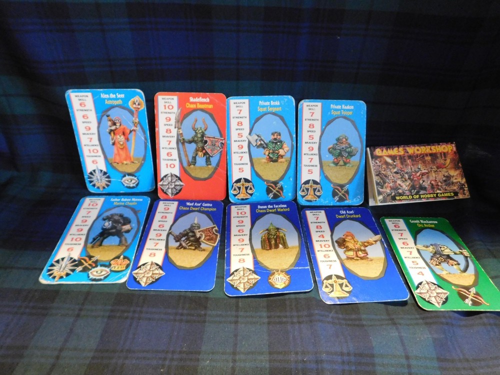 Citadel Combat cards