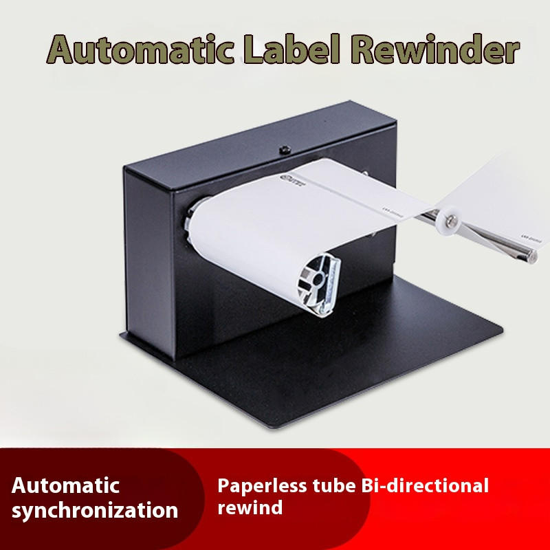 Automatic Label Rewinder Bi-directional Rewinding Labelling Machine Stickers