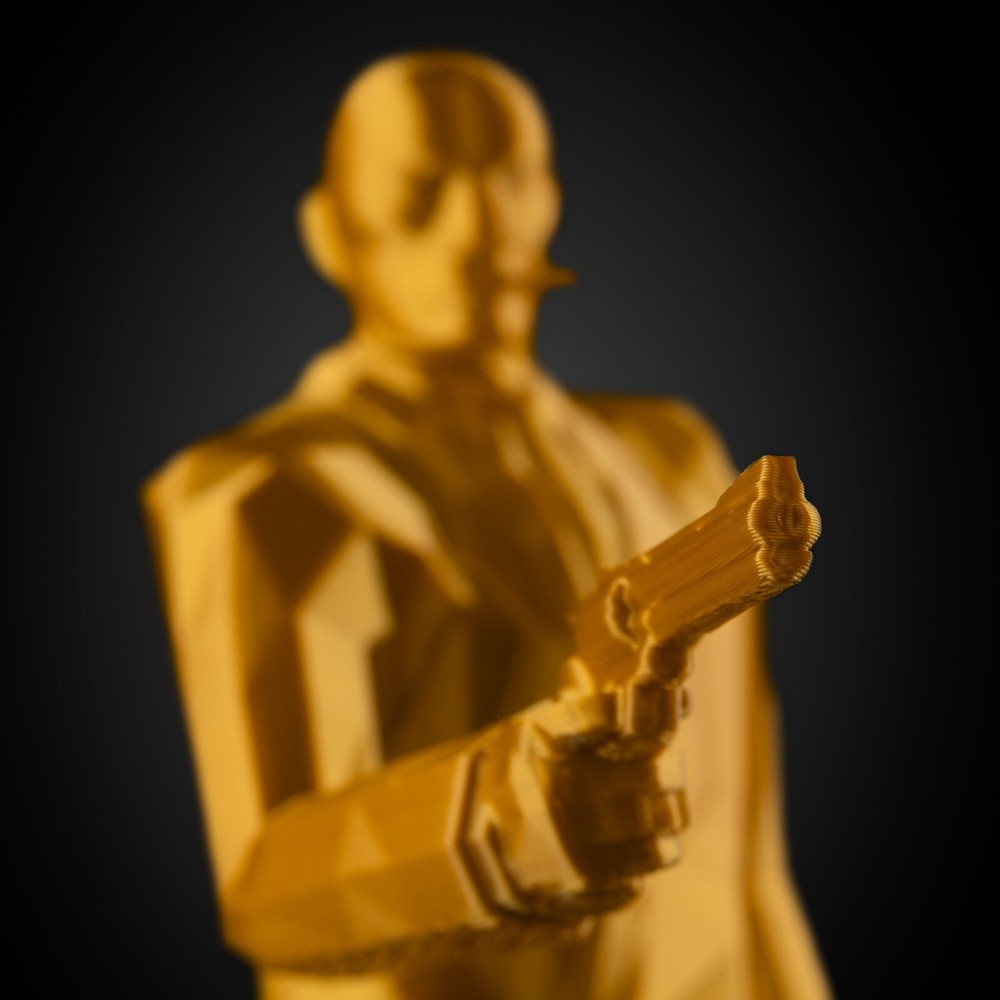 Team Fortress 2 Spy Figurine | 3D Printed Low Poly TF2 Spy Model