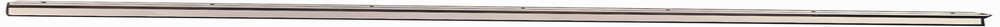 TR48 Stainless Steel Slide Ticket Rack, 48-Inch