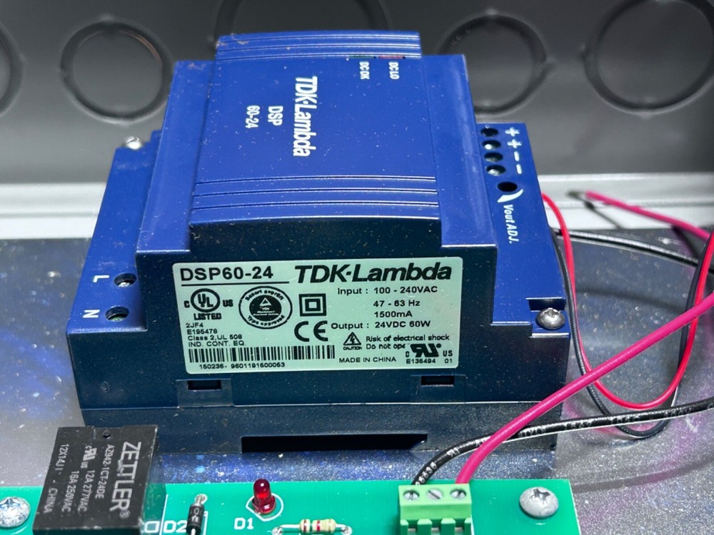 Hager 2903 24V 2 AMP Constant Power Supply For Fail Safe/Secure Locking Device