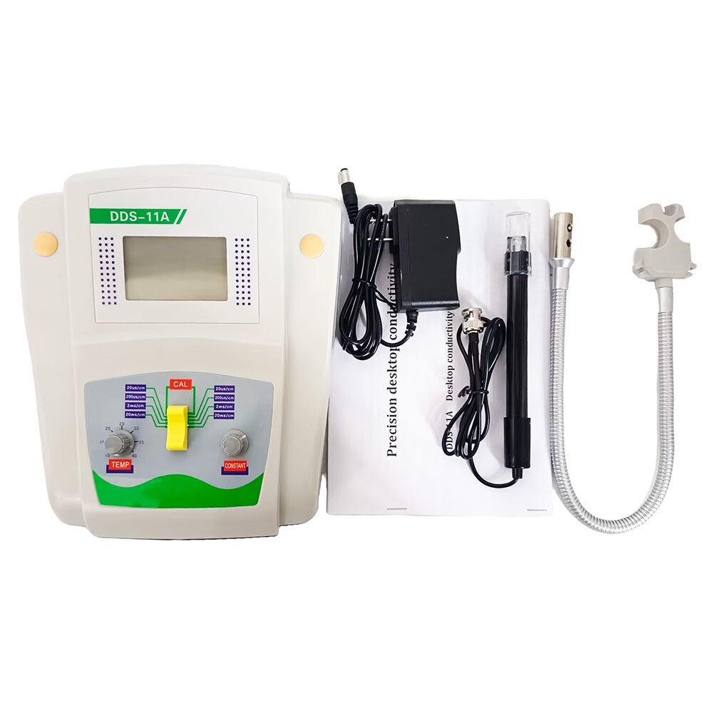 Liquid Conductivity Measurement Meter Water Quality Analyzer with 50 Groups Data
