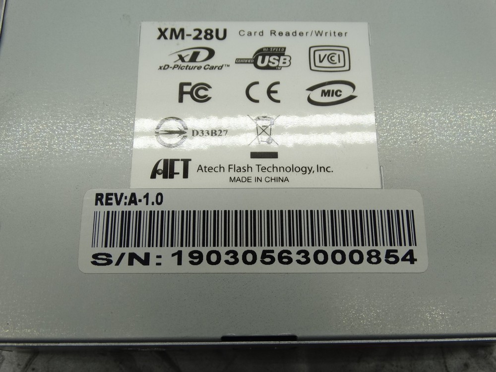 AFT Card Reader / Writer Model Ultra XM-28U